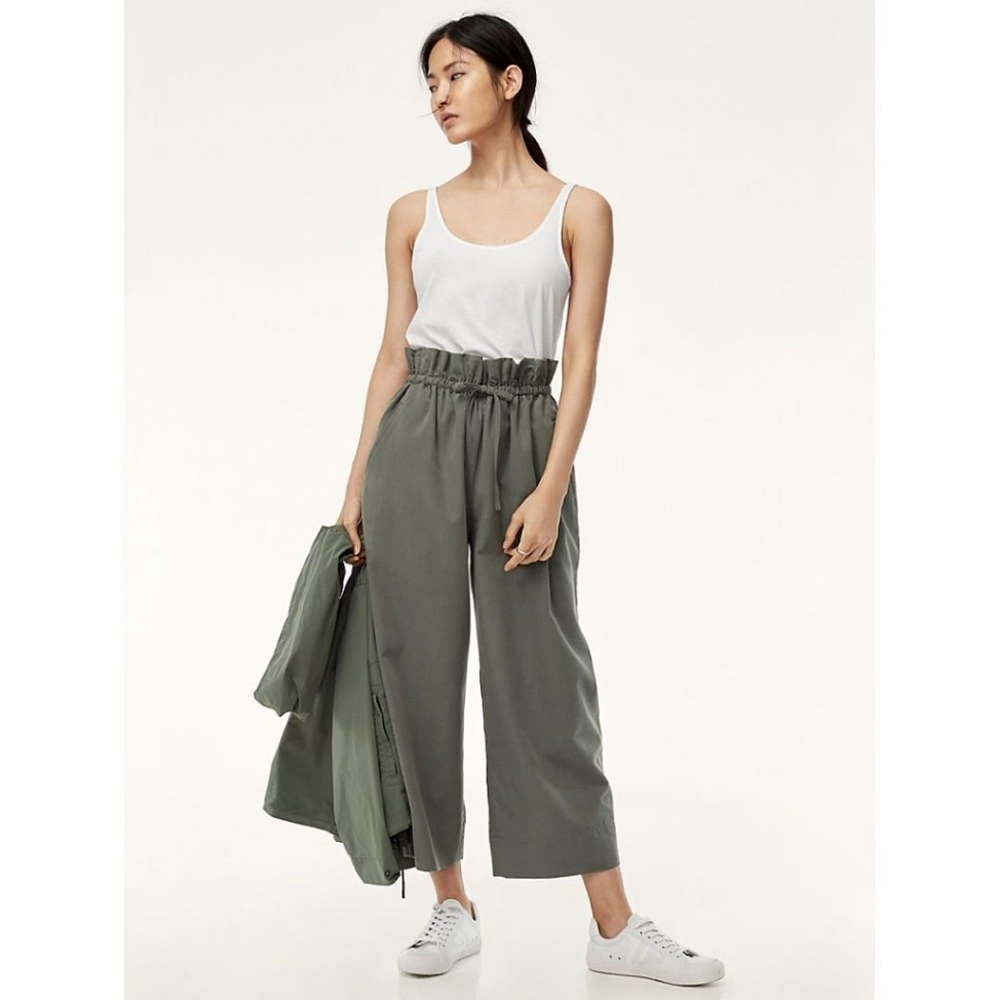 Aritzia Babaton Olive Green Kerri Pants Size XS